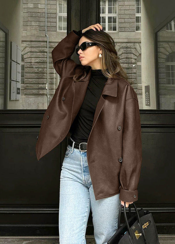 Drune | Übergroße Doppelt breasted Jacke
