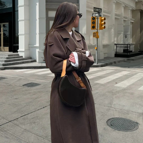 Damen eleganter Trenchcoat Drune