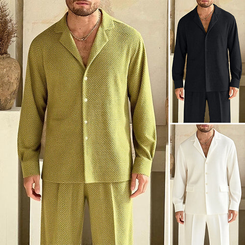 Herren modisches Lounge-Set aus atmungsaktivem Material Drune