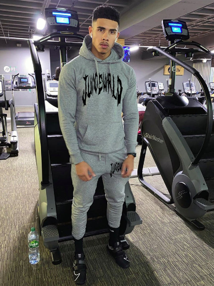 Damen Hoodie und Jogginghose Set im kreativen Urban-Style Drune
