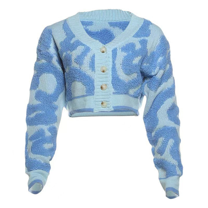 Damen cropped Sweater Drune
