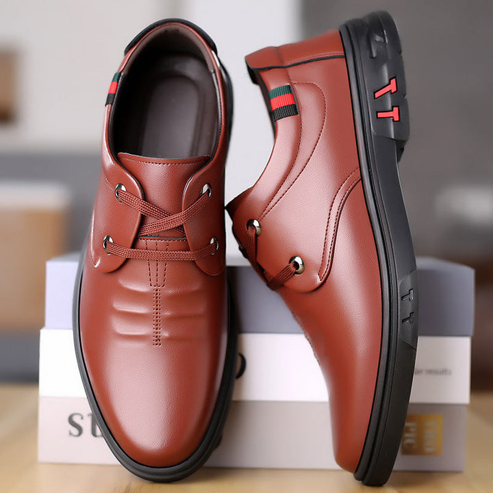 Herren Elegante Schnürschuhe aus hochwertigem Leder Drune