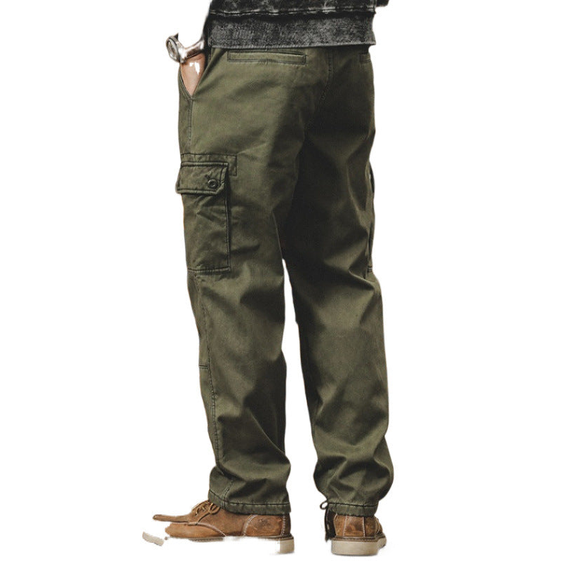 Herren Cargo-Hosen mit multifunktionalen Taschen und robustem Material Drune