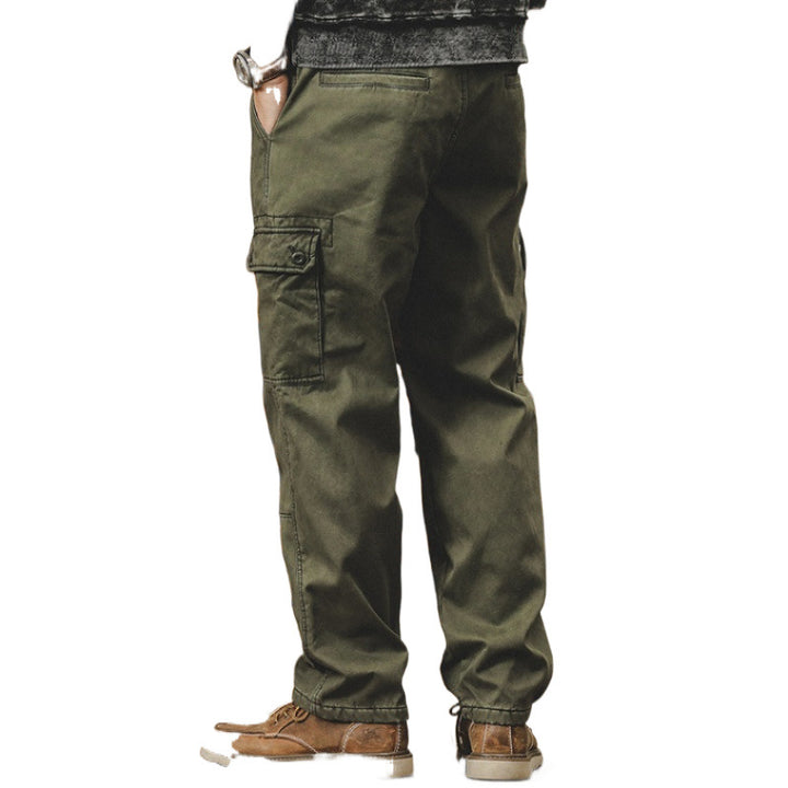 Herren Cargo-Hosen mit multifunktionalen Taschen und robustem Material Drune