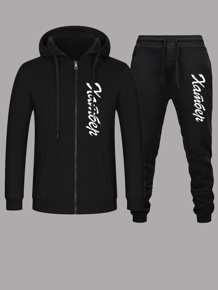 Herren Freizeitanzug mit stilvollen Details und praktischen Taschen Drune