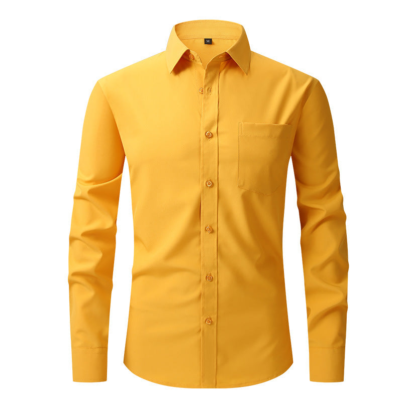 Herren Langarmhemd Drune