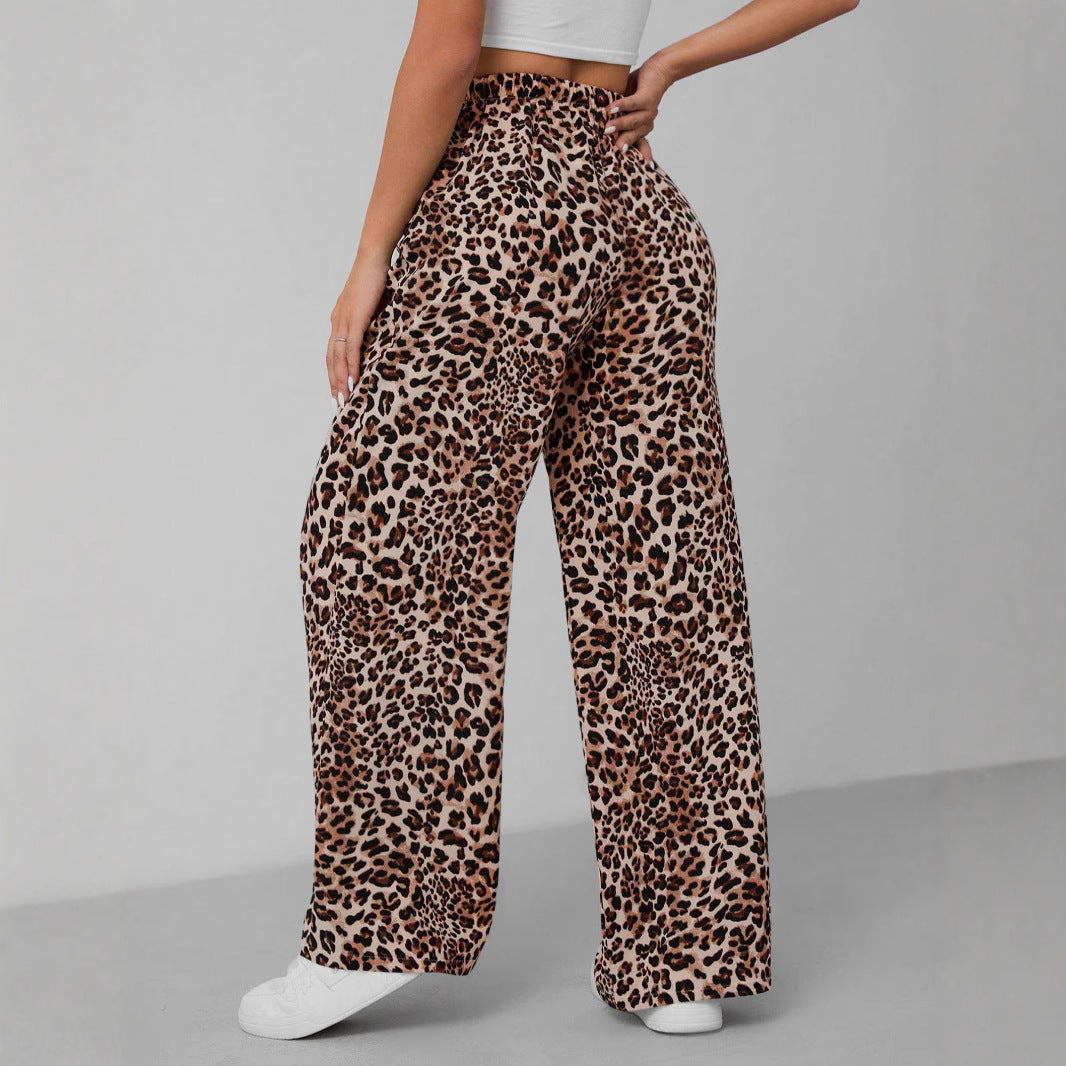 Damen Leichte Safari-Hose mit hohem Bund Drune