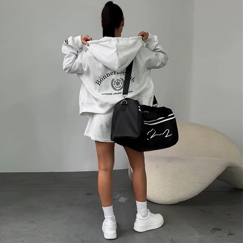 Damen Lässiger Oversize Hoodie Drune