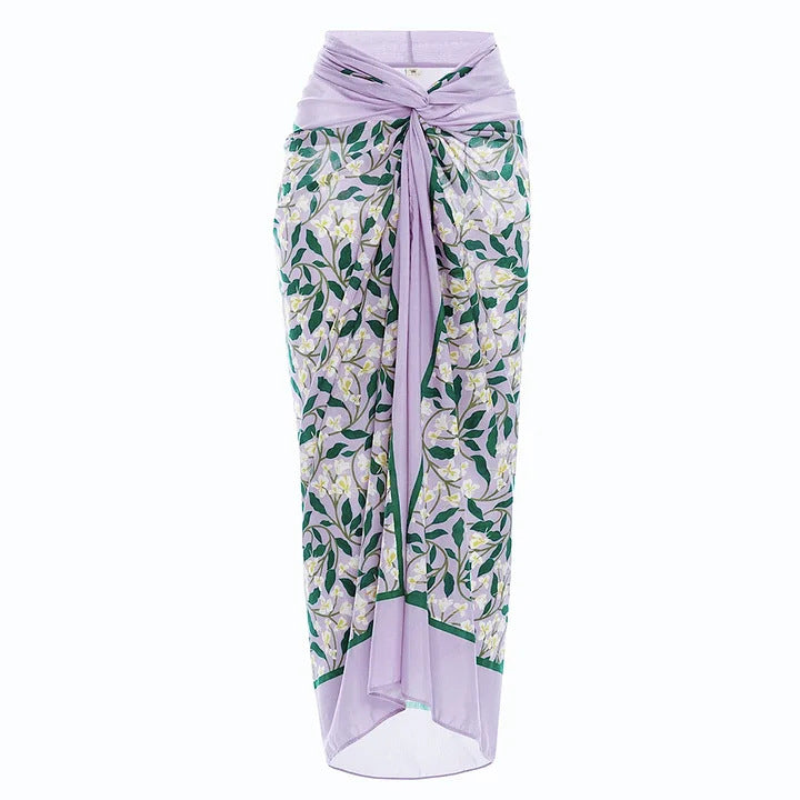 Damen Schwimmanzug mit floralem Design und raffinierter Cut-Out-Optik Drune