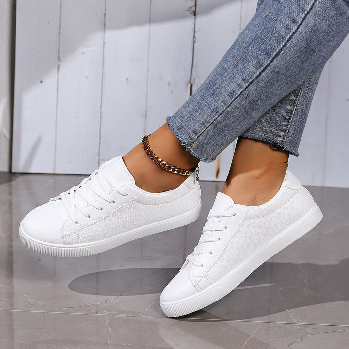 Damen atmungsaktive Sneaker mit strukturierter Oberflächenverarbeitung Drune