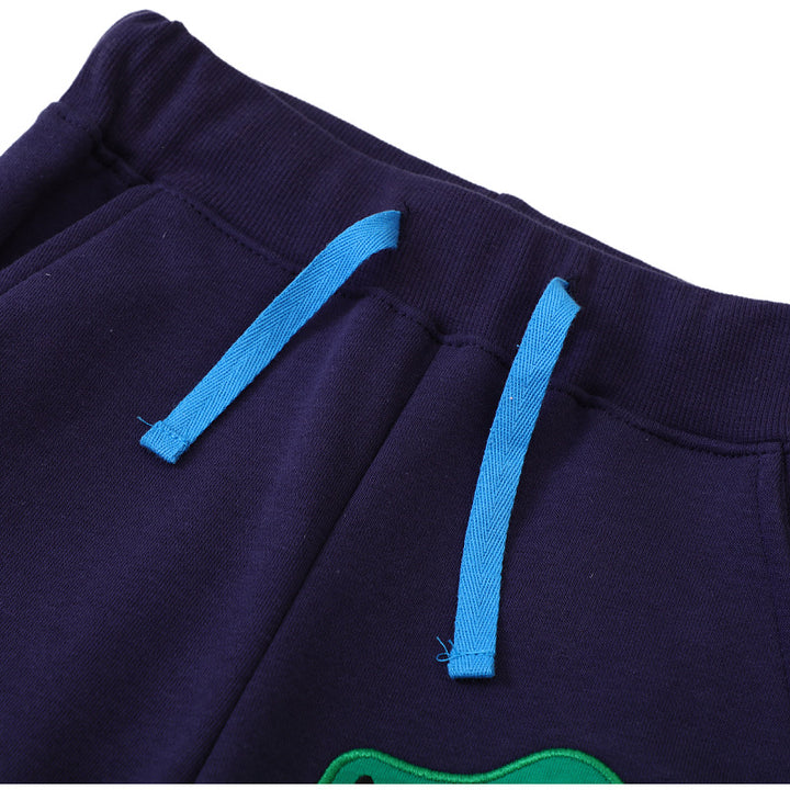 Jungen Sweatpants mit aufregendem Dinosaurier-Motiv Drune