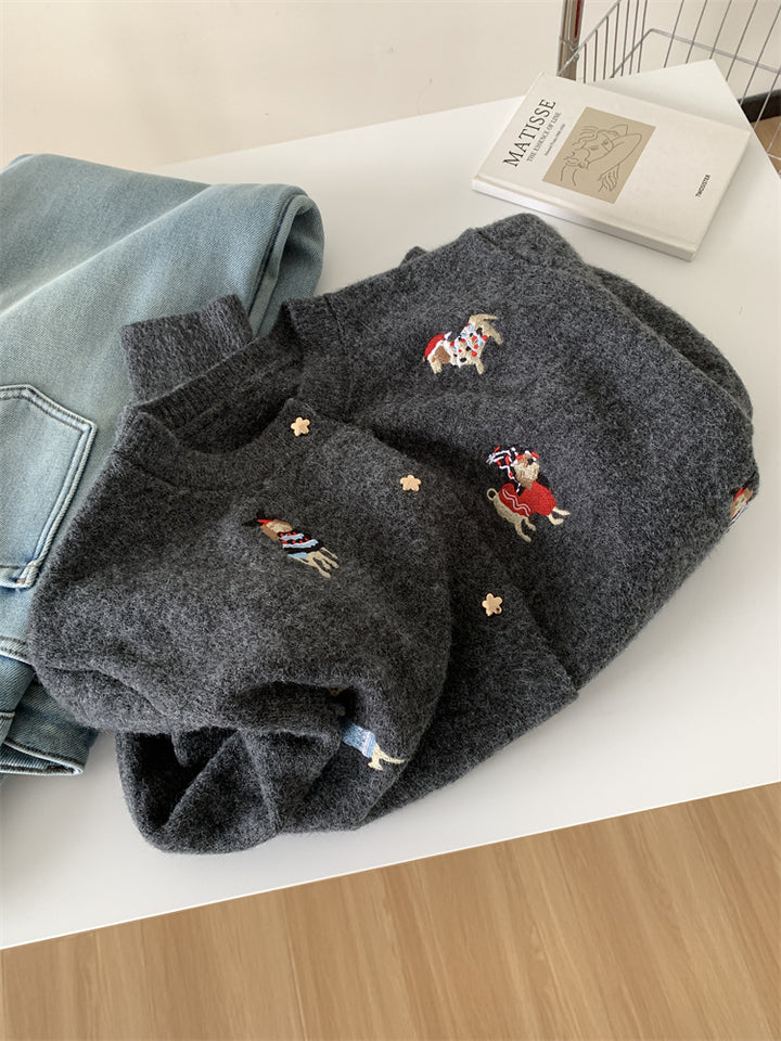 Damen Strickjacke mit verspielten Applikationen und elegantem Schnitt Drune