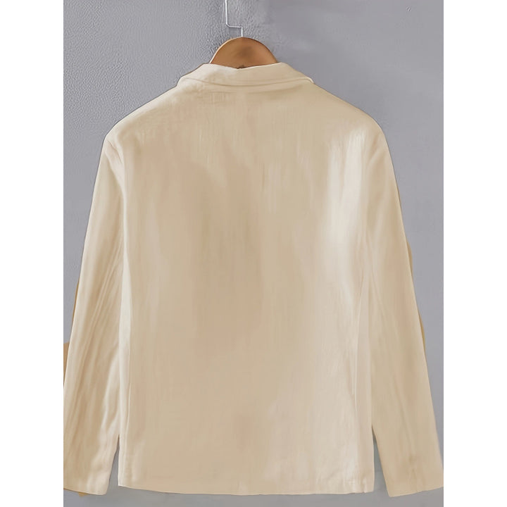 Damen Leichter und eleganter Leinenblazer Drune