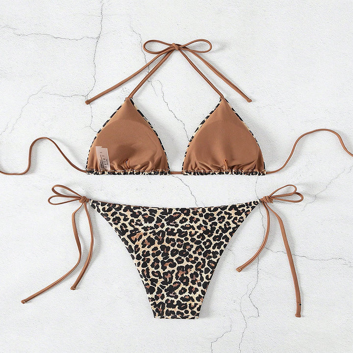 Damen Triangel-Bikini mit verstellbaren Trägern Drune
