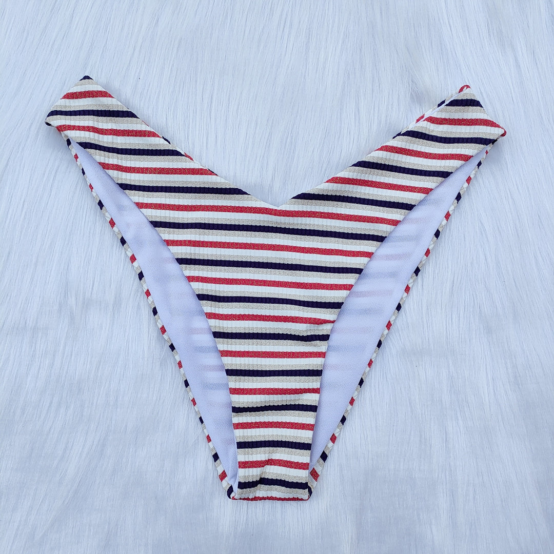 Damen Triangel-Bikini mit mehrfachen Trägern Drune