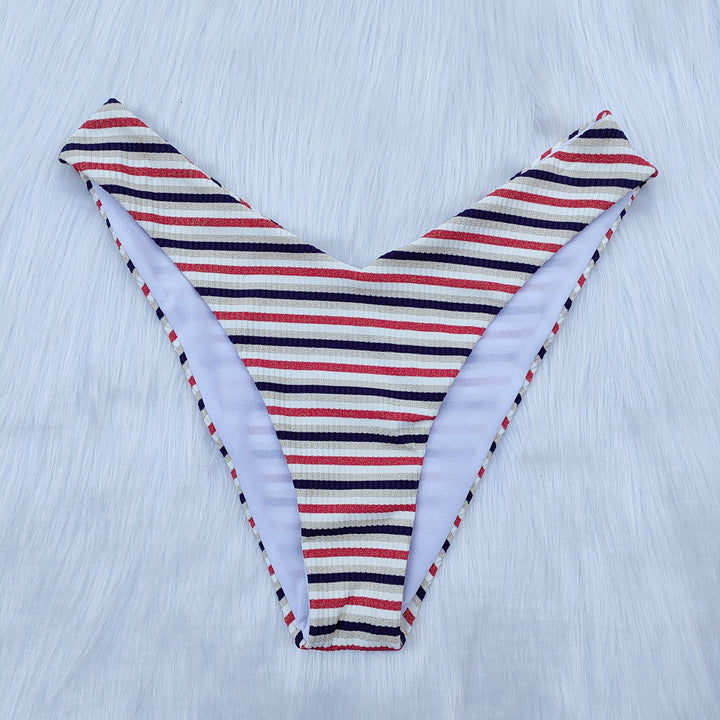 Damen Triangel-Bikini mit mehrfachen Trägern Drune