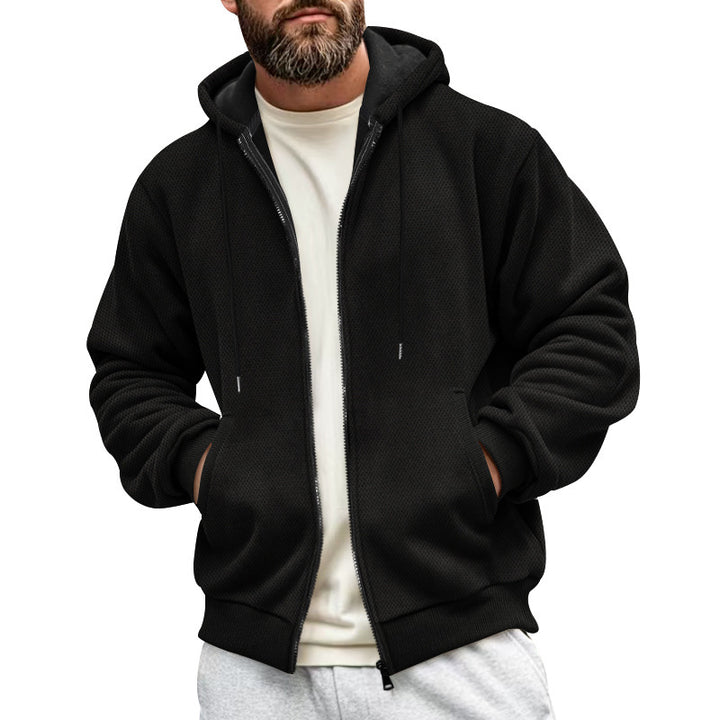Herren Sportliche Kapuzenjacke mit innovativer Struktur Drune