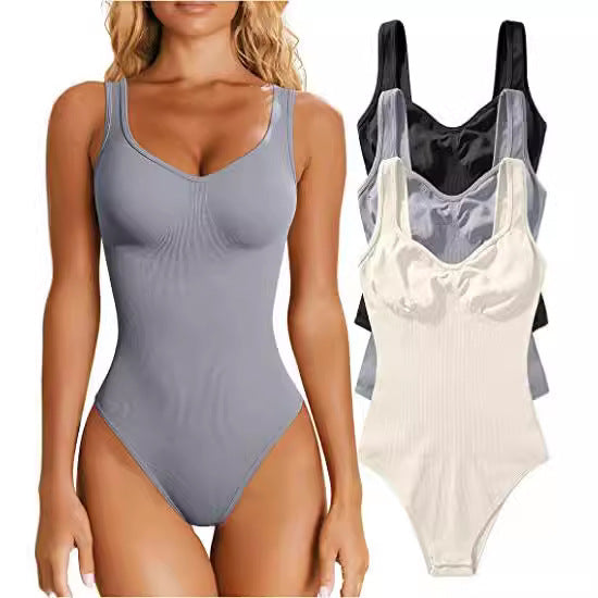 Damen Body mit spaghettiträgern und figurbetontem Schnitt Drune
