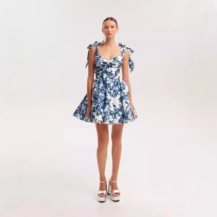 Damen Sommerliches Blumenkleid Drune