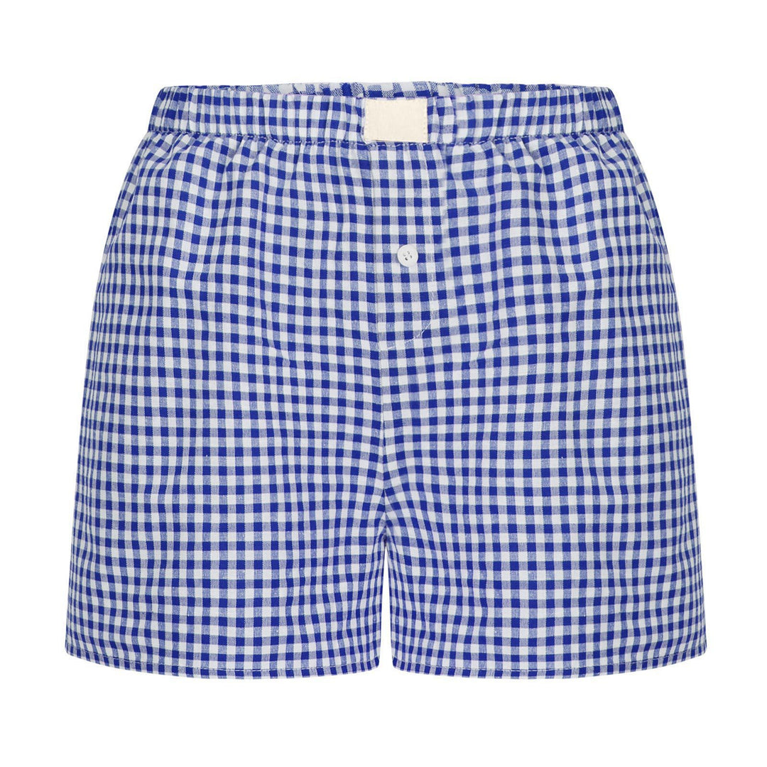 Damen lässige Karohose Drune
