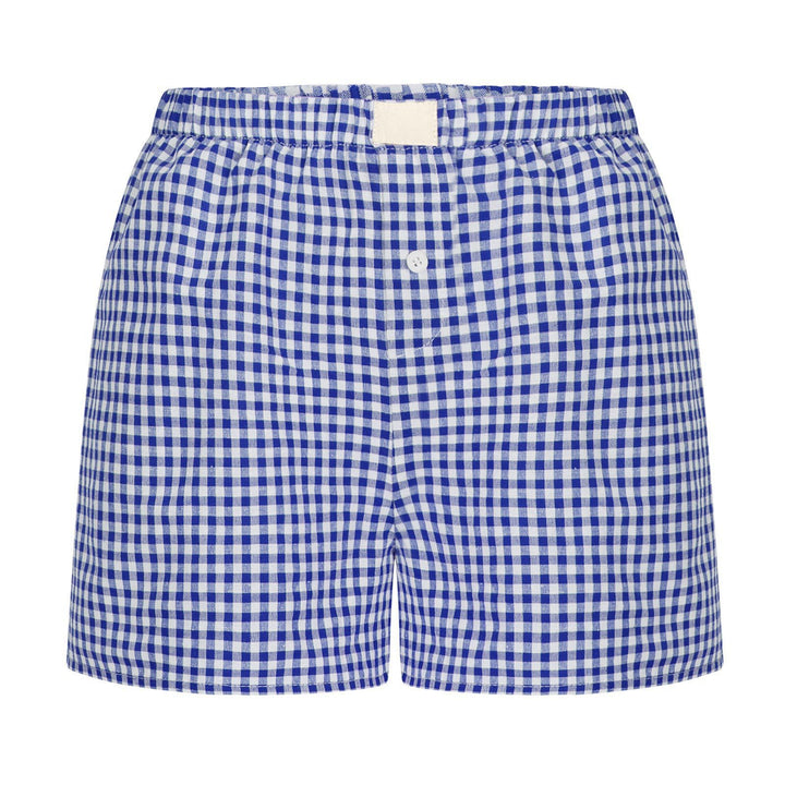 Damen lässige Karohose Drune