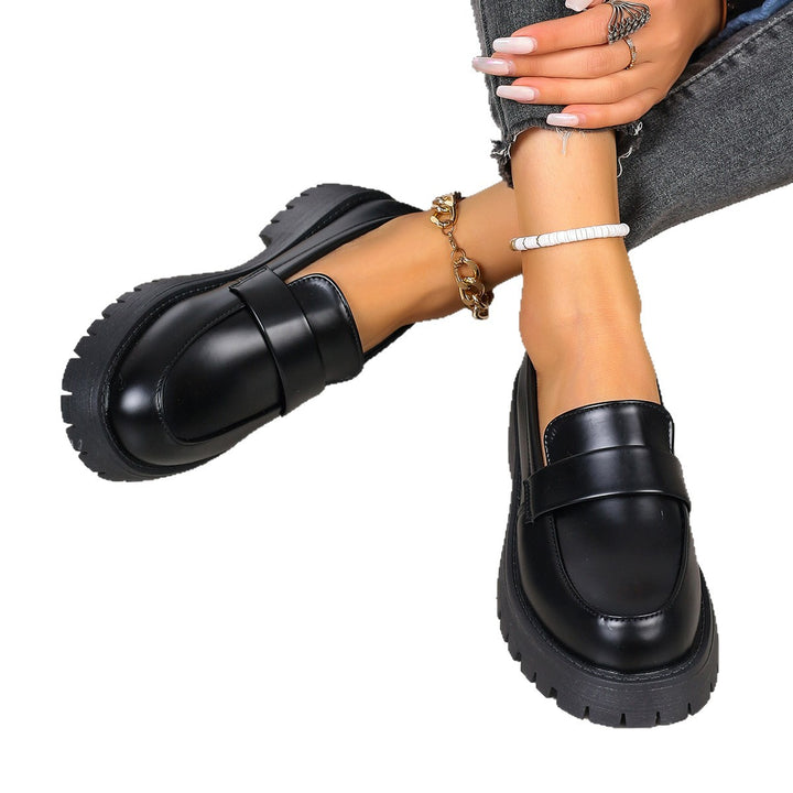 Damen Chunky-Sohle Slipper Drune