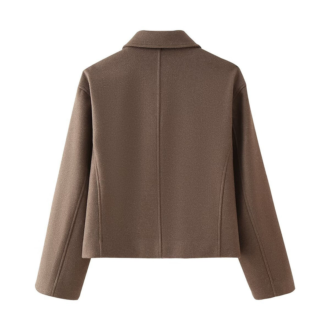 Damen modische Übergangsjacke aus hochwertigem Material mit elegantem Schnitt Drune