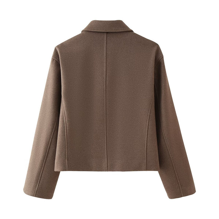 Damen modische Übergangsjacke aus hochwertigem Material mit elegantem Schnitt Drune