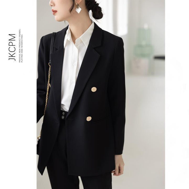 Damen Doppelt-gefalteter Blazer mit eleganten Details Drune