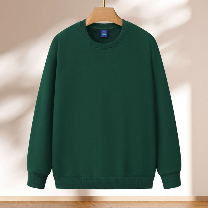 Damen lässiges Sweatshirt mit breiten Schultern und weichem Innenfutter Drune
