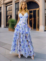 Damen Sommerliches Maxikleid mit floralen Prints Drune