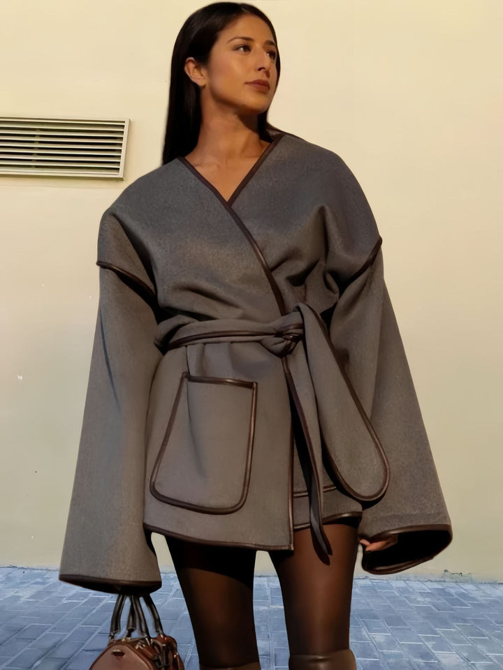 Damen Kimono-Style Überwurf Drune