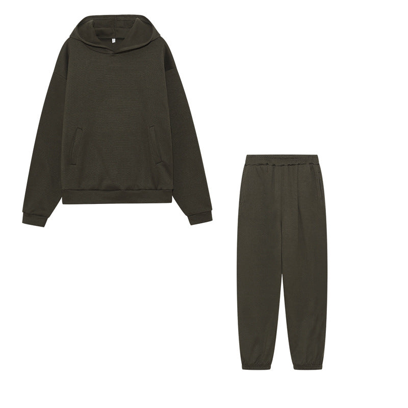 Damen Sportliches Set mit Hoodie und Jogginghose Drune