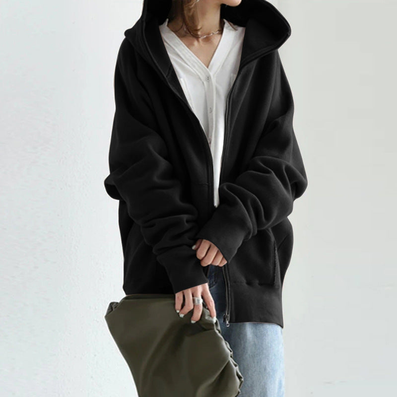 Drune | Stylish, loose-fitting jacket with a zipper