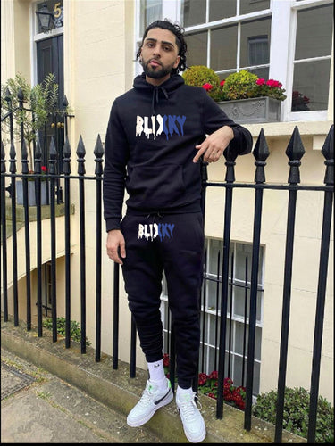 Damen lässiges Hoodie- und Jogginghose-Set mit modernem Schriftzug Drune