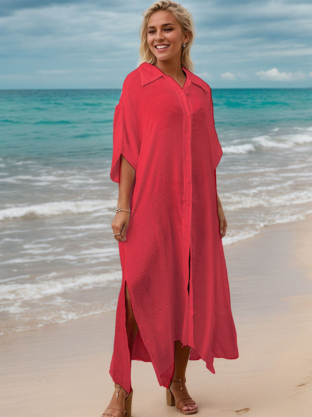 Damen Strandkleid Drune