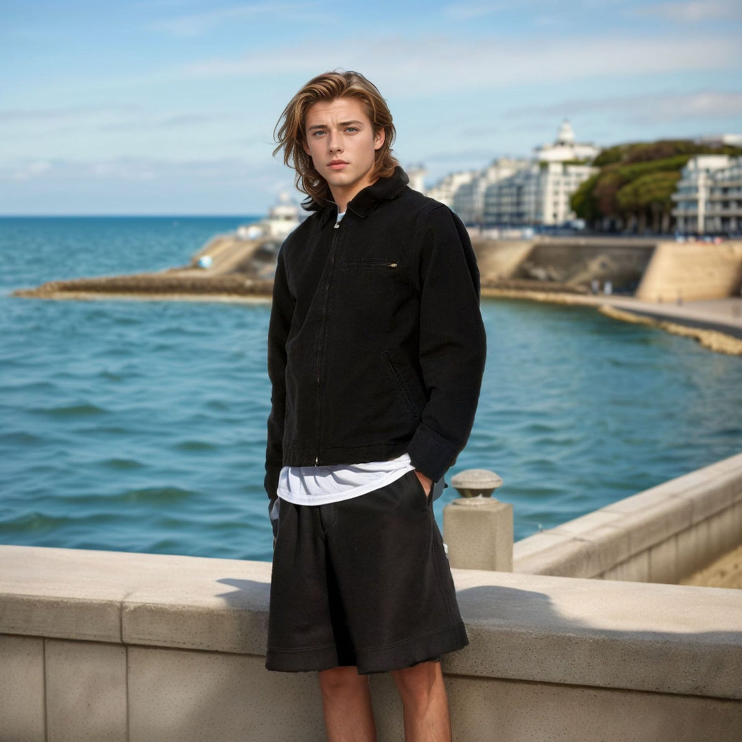 Herren lässige und funktionale Jacke Drune