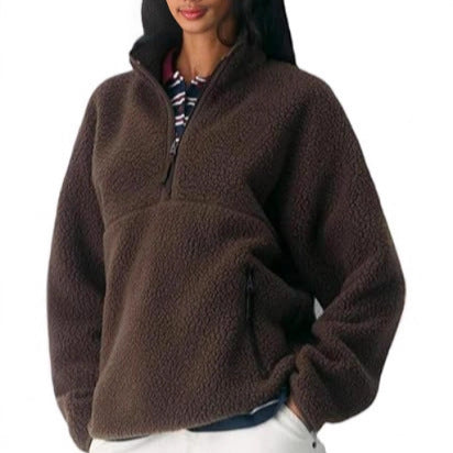 Damen Fleece-Pullover Drune