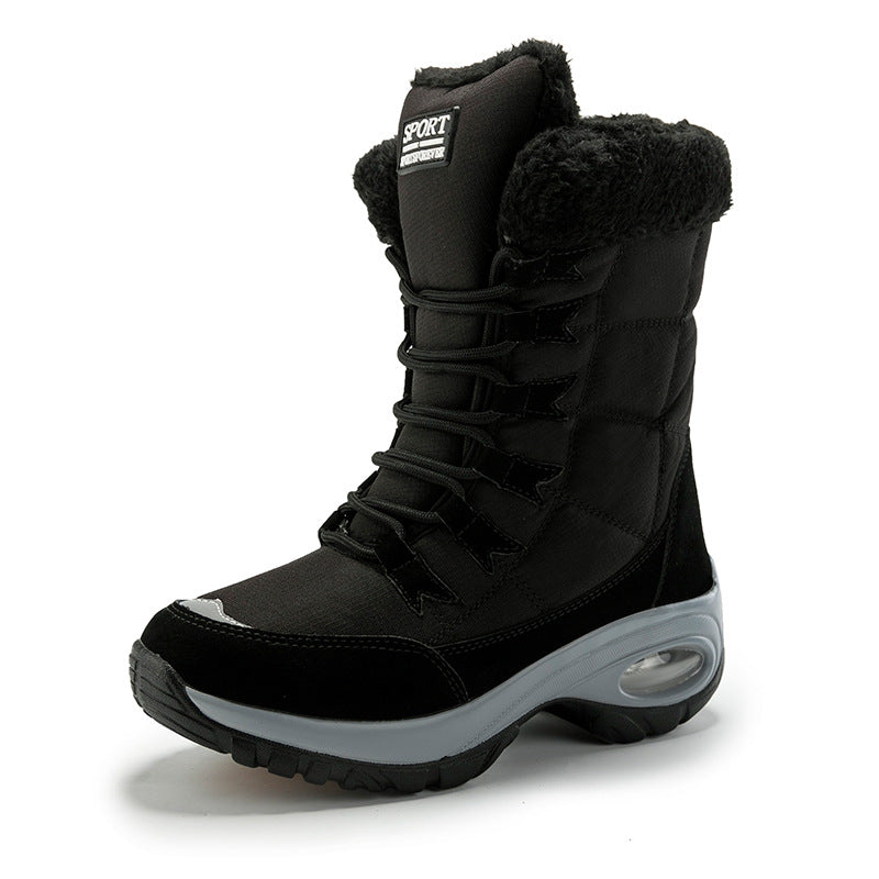 Damen Winter-Trekkinstiefel mit isolierender und rutschfester Sohlenkonstruktion Drune