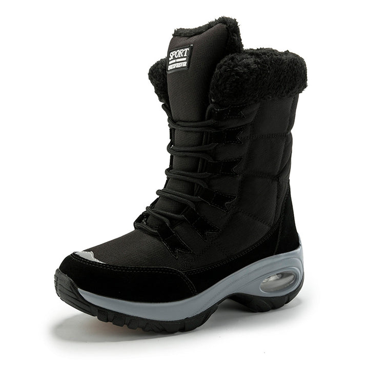 Damen Winter-Trekkinstiefel mit isolierender und rutschfester Sohlenkonstruktion Drune