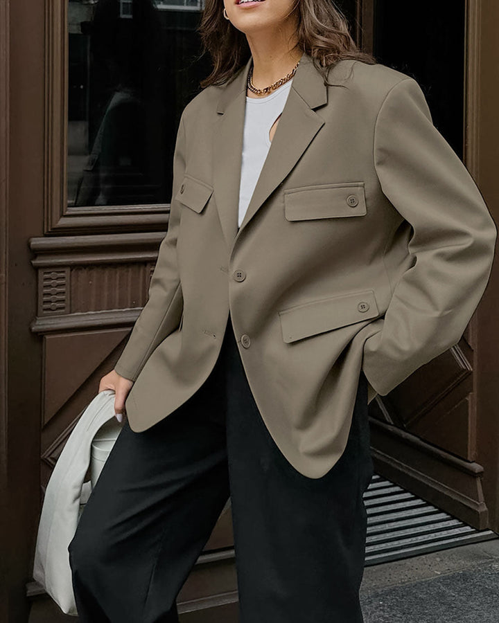 Drune | Loose Fit Vier Taschen Design Blazer