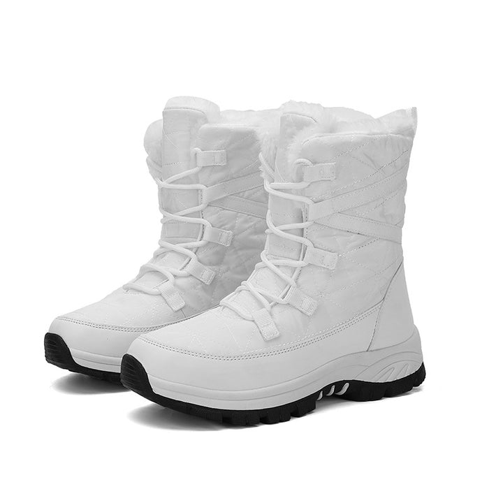 Damen Winterstiefel mit nachhaltiger Isolierung und rutschfester Sohle Drune