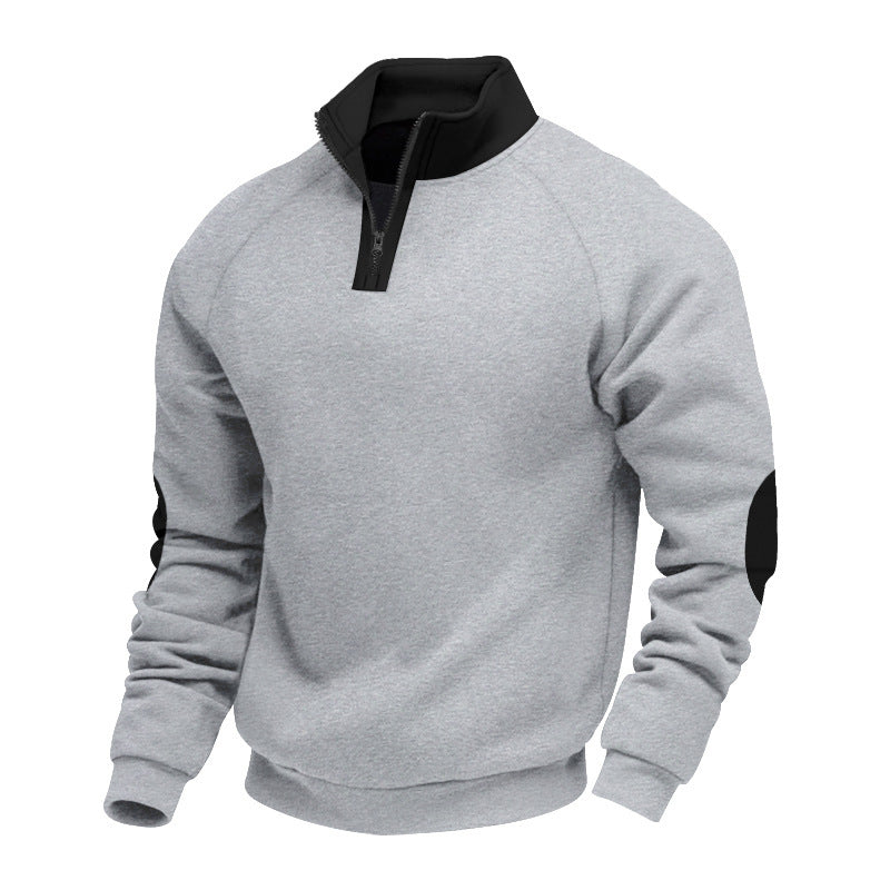 Herren Sportpullover mit hochwertigem Stehkragen Drune