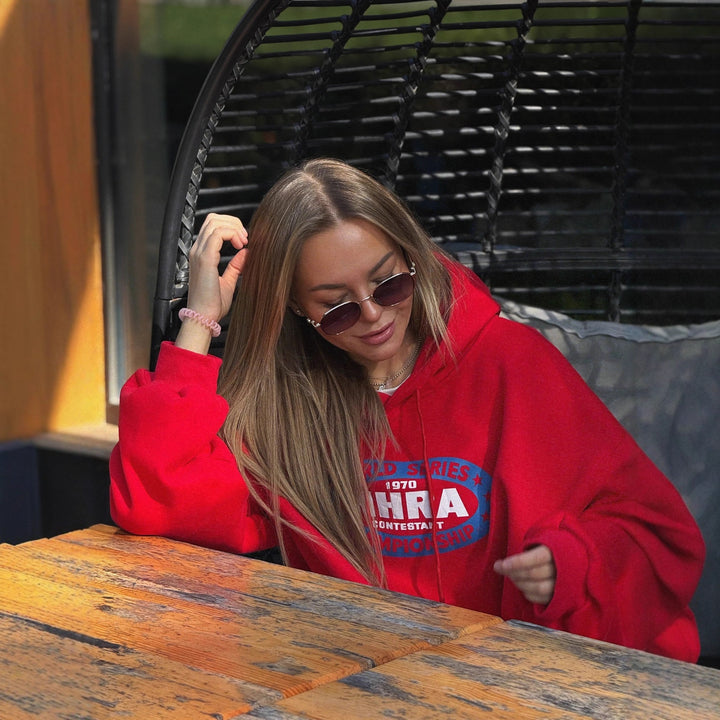 Damen Kapuzenpullover mit kreativem Vintage-Design und komfortablem Schnitt Drune
