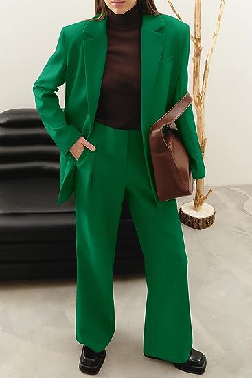 Damen Elegantes und bequemes Blazer-Set Drune