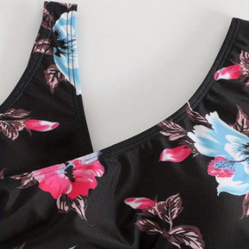 Damen Tankini mit floralen Akzenten Drune