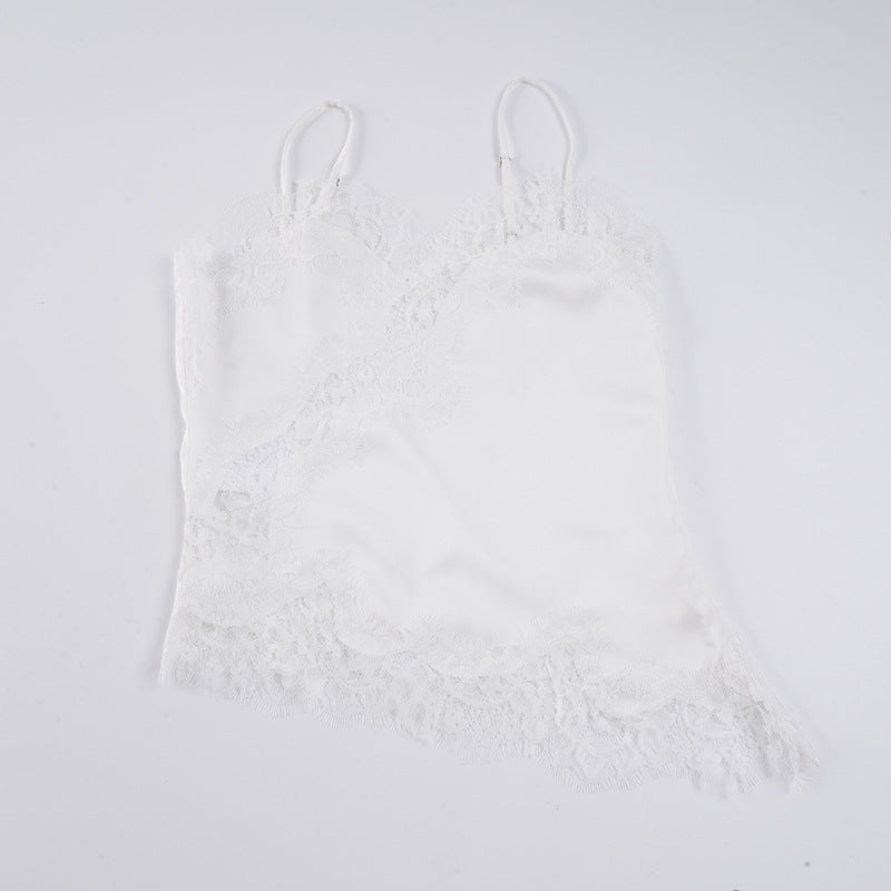 Damen Spitzen-Cami-Top mit verführerischen Details Drune