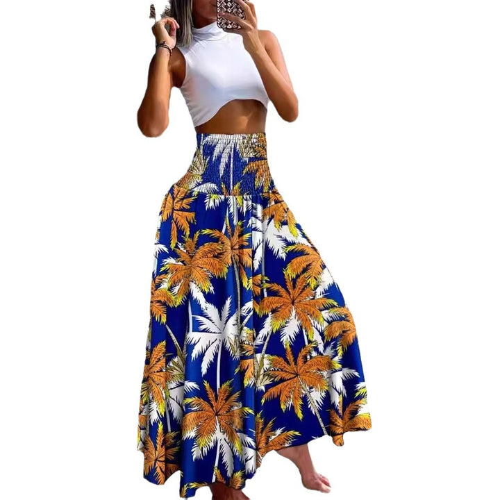 Damen Langer Maxirock mit traumhaftem Mandala-Muster Drune