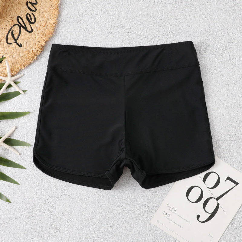 Damen Schwimmshorts mit hohem Bund und sportlichem Schnitt Drune