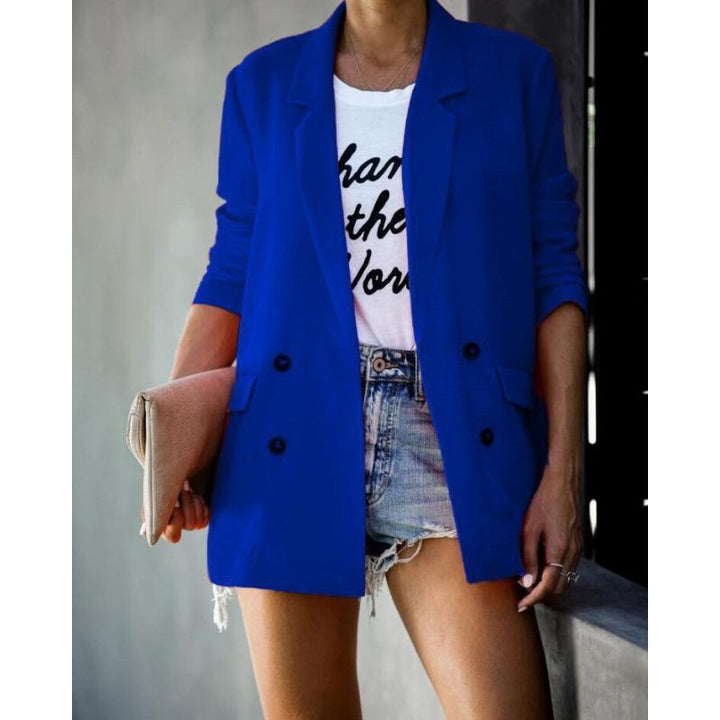 Damen Blazer mit elegantem Schnitt und modischen Details Drune